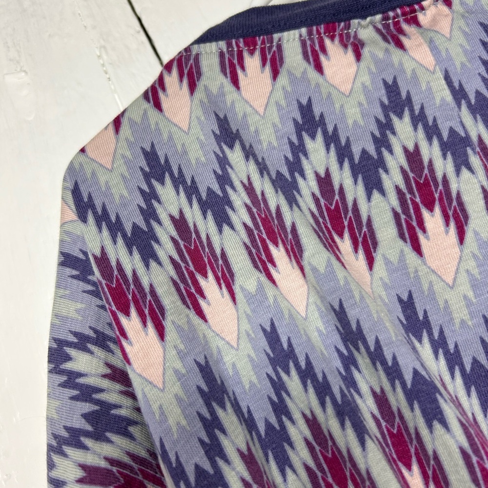 Aztec Colorful Patterned Long Sleeve Dress - Picture 4 of 4
